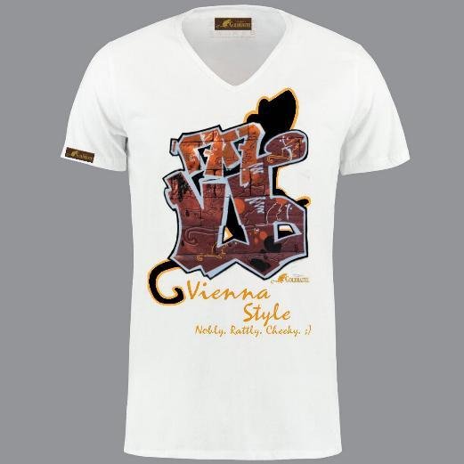 GOLDRATTE T-Shirt "VIENNA GRAFFITI CITY RAT No. 1" - Herren (Limited Edition)